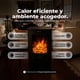thumbnail image 3 of Calefactor Chimenea Eléctrica con Wifi Magma LED - Verken, 3 of 10