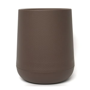 Macetero De Plastico Grande Wakeshome Ancho 30Cm Alto 47Cm