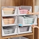 thumbnail image 2 of Cesta de armario SNSLXH, apilable, 5 unidades, color blanco, 2 of 8
