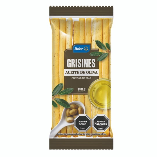 Grisines Oliva 100 g Lider