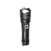 Tecnolab - Linterna Led Zoom Telescópico 16Cms Resiste Agua - Ps