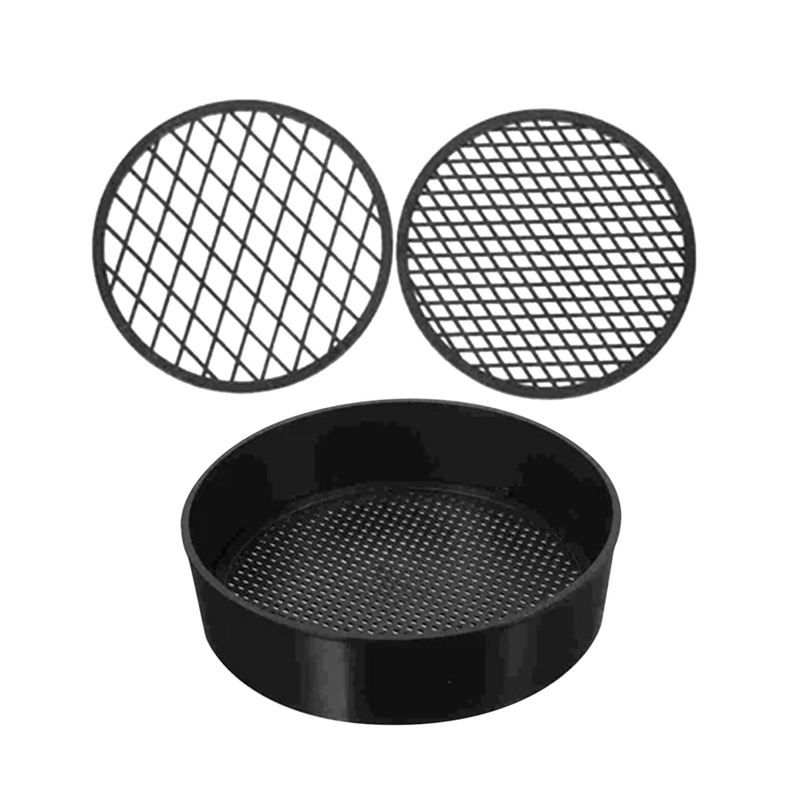 Ioensy - Tamiz De Acertijo De Jardín, Tamiz De Jardinería Ligero De Diferentes Tamaños De Orificios Resistentes