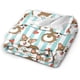thumbnail image 2 of Manta de franela polar con diseño de Corgi y corazones para sofá, cama, coche, acogedora y suave, tamaño Queen, King y Full, para niños, mujeres y adultos, 127 x 101 cm., 2 of 6