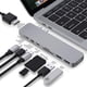 thumbnail image 1 of Adaptador USB C Hub HyperDrive Mac multipuerto para MacBook, gris, 1 of 7