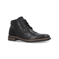 Cardinale - Botines Hombre Cuero Y Textil Paul-6-61 Negro Negro 40