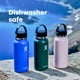 thumbnail image 3 of Botella de agua Hydro Flask Wide Flex Cap Indigo 1.2L, 3 of 5