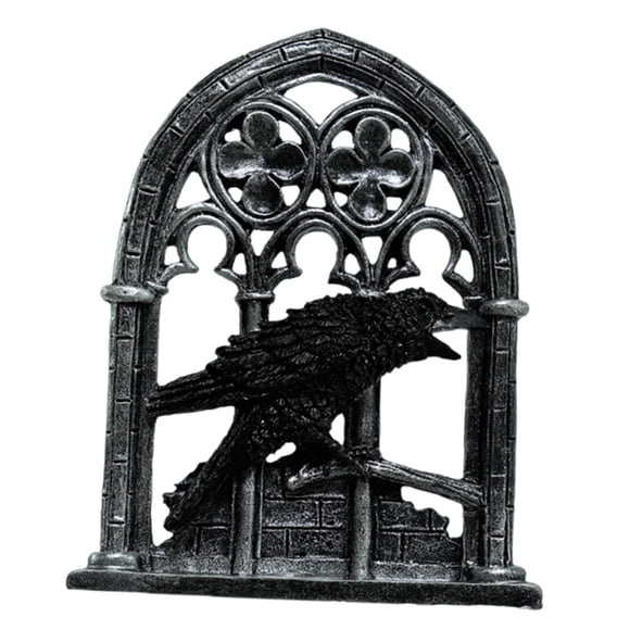 Candelabro De Cuervo De Halloween, Estatua De Resina, Figura Para Festival, Escritorio, Hogar