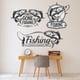 thumbnail image 2 of Decomural Gone Fishing Fisherman Set WS-44567, 2 of 2