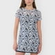 thumbnail image 3 of Vestido Mujer Malla  Flores Gris Corona, 3 of 5