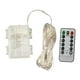 thumbnail image 4 of Lámpara de cuerda para sombrilla de Patio, tiras de lámparas de Led decorativas, lámpara regulable, 8 modos de brillo con control remoto para césped, Blanco verdadero, 4 of 5
