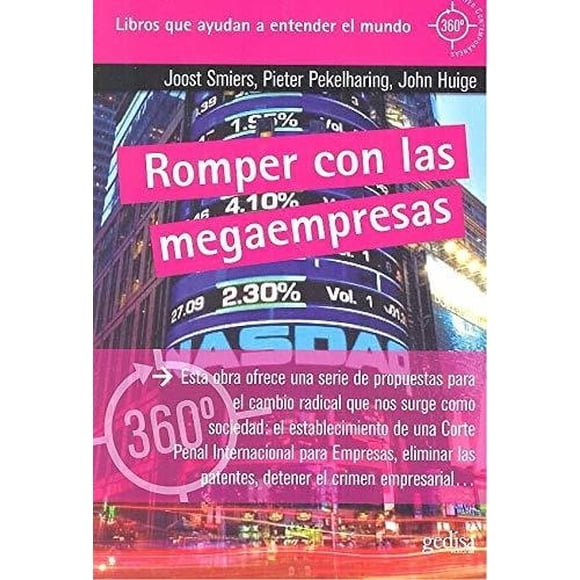 Libro Romper Con Las Megaempresas - Joost Smiers