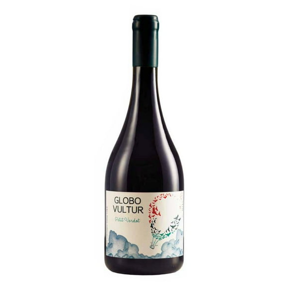 Vino Vultur Globo Petit Verdot.