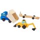 thumbnail image 2 of Camión volquete y cargador de juguetes Melissa & Doug Classic Wooden 3+, 2 of 4