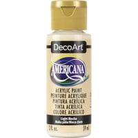 Pintura Acrílica Decoart Americana Light Mocha 60 Ml No Tóxica