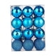 thumbnail image 5 of 24x Bolas De Navidad Decoración Del Hogar Adornos De Árbol De Navidad Para Fiesta Hogar Vacaciones Azul, 5 of 5
