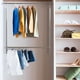 thumbnail image 3 of Barra de armario colgante ajustable DecoBrothers Chrome, 3 of 8