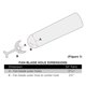 thumbnail image 2 of Aspas de ventilador de repuesto Westinghouse Lighting 7741600 de 52 pulgadas, 2 of 3