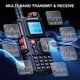 thumbnail image 2 of Radioaficionado portátil Walkie-Talkie BAOFENG K6 de triple banda, 5 W, 2 of 9