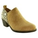 thumbnail image 2 of Zapato furry bajo Camel Danicolle, 2 of 5