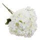 thumbnail image 2 of 5 Cabezas De Bricolaje Banquete De Boda De La Flor Artificial De Seda Vegetal Montón Decoración De Color Blanco, 2 of 3
