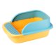 thumbnail image 3 of Pet Toilet Pan Caja De Arena Para Gatos Para Caja De Arena Suministros Peque?os Animales Gatito Amarillo, 3 of 5