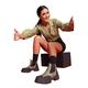 thumbnail image 5 of Botin Chalada Mujer Karl-8 Oliva Casual, 5 of 7
