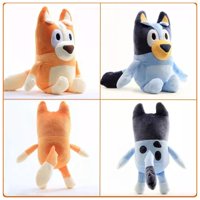 Genérico - Juguete Pack 6 Peluches Llaveros Familia Bingo 13Cm Infantil
