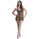 thumbnail image 1 of Babydoll tull elastano animal print con copas 0746 - S, 1 of 2