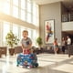 thumbnail image 3 of Maleta Andador Infantil con Ruedas y Arrastre Azul, 3 of 6