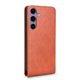 thumbnail image 3 of Funda tipo folio para Samsung Galaxy S24 Plus con soporte magnético y protección para la cámara Marrón, 3 of 6