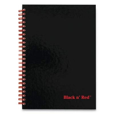 Black N' Red - Libretas De Negocios Negras Y Rojas, Paquete De 3, 70 Hojas