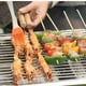 thumbnail image 5 of 12 Pinchos Anticucho Acero Barbacoa Parrilla Asado 40cm, 5 of 7