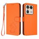 thumbnail image 1 of Funda Billetera con Espacio para Fotos para Motorola Edge 50 Ultra 5G, Naranja, 1 of 6