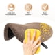 thumbnail image 4 of Taburete Ergonómico Ajustable Hidráulico con Ruedas OmySalon en Forma de Silla de Montar, 4 of 9