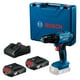 thumbnail image 1 of Taladro percutor atornillador Bosch GSB 183-LI 18V 2 Bat+Mal azul, 1 of 7