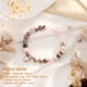 thumbnail image 4 of Regalos para adolescentes, pulsera de piedra natural con dije de corazón para adolescentes y niñas., 4 of 7