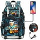 thumbnail image 1 of Stumble Guys Backpack USB Charging Computer SchoolBag Business Bag Waterproof Rucksack College Daypack Mochilas, 1 of 3