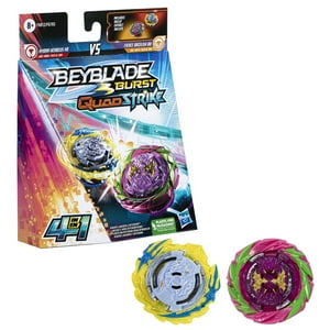 Peonza Beyblade Burst, Quadstrike Fierce Bazilisk B8 E Hydra Kerbeus K8