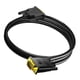 thumbnail image 2 of Cable Adaptador Macho A Macho Chapado En Oro DVI D 24+1 A VGA Para Monitor De PC, 2 of 5