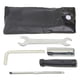 thumbnail image 1 of de herramientas de reparación de motocicletas portátil de 5 piezas con bolsa de almacenamiento de motocicleta herramienta de mantenimiento, 1 of 5
