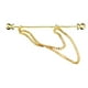 thumbnail image 1 of Clips De Cuello Con Cadena Camisa Abotonada Pin Metal Hombres Camisa Collar Pins Aureate, 1 of 3