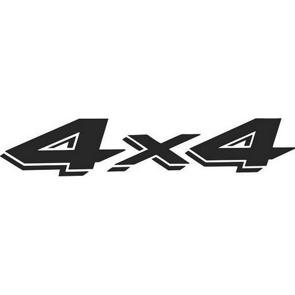Sticker 4x4 Off Road Camioneta AWD (Par Ambos Lados)