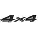 thumbnail image 1 of Sticker 4x4 Off Road Camioneta AWD (Par Ambos Lados), 1 of 2