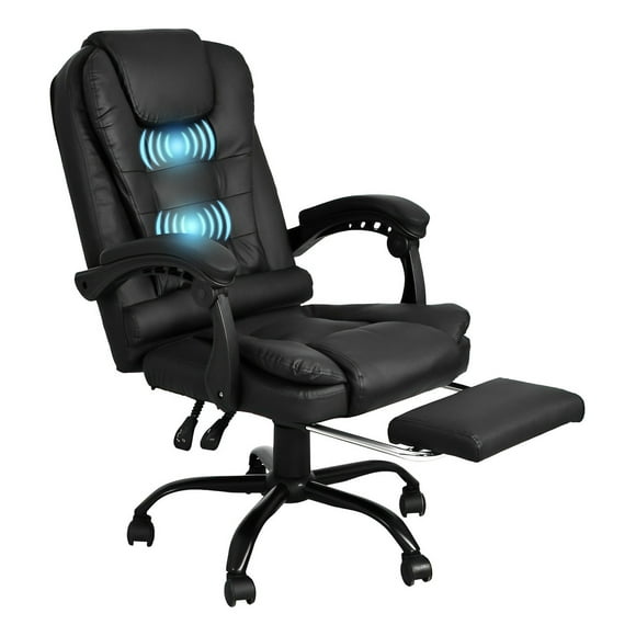 Silla Ejecutiva Con Masaje de Cuero Para Oficina