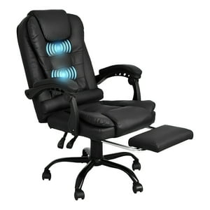 Houzer - Silla Ejecutiva Con Masaje De Cuero Para Oficina