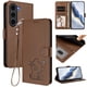 thumbnail image 2 of Funda Volteable con Diseño de Gato para Samsung Galaxy S23 FE, Marrón, 2 of 6