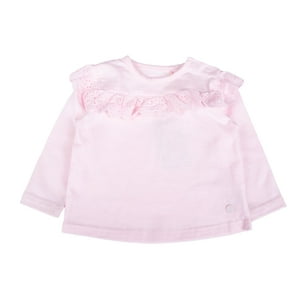Polera Bebé Niña Rosado Pillin