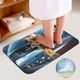 thumbnail image 4 of FIFA Juego de 3 alfombras de baño de coral fleece: tapete de baño + alfombra de inodoro en forma de U + funda de tapa de inodoro en forma de O, 4 of 6