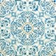 thumbnail image 1 of Baldosas FloorPops FP2477 Fontaine Blue Peel & Stick, 1 of 8