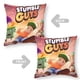 thumbnail image 2 of Stumble Guys Fundas de almohada de terciopelo con tema, regalos de funda de almohada, decoración para el hogar, cojín de lanzar, regalo de cumpleaños para fans y parejas.40*40cm., 2 of 6